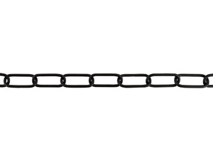 Lamp ketting zwart 47x20mm