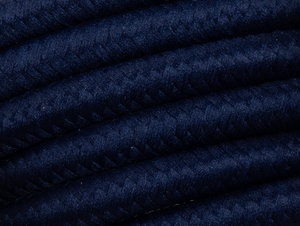 Marine blauw strijkijzersnoer - 2 aderig