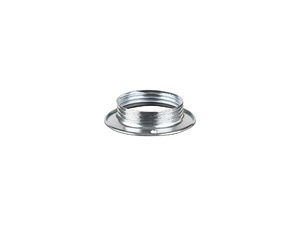 Metalen fitting ring voor E27 fitting - chroom kleur