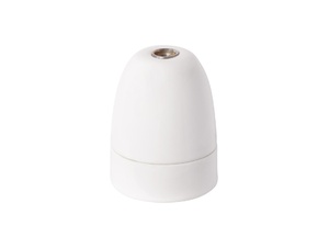 Porselein fitting E40 wit