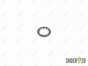 Kartelring metaal 22 mm met gat 13.5 mm