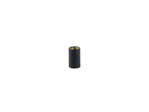 Koppelstuk zwart binnendraad M10x1 - lengte 20 mm