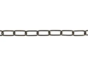 Lamp ketting brons 47x20mm