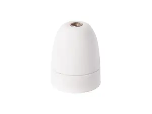 Porselein fitting E40 wit