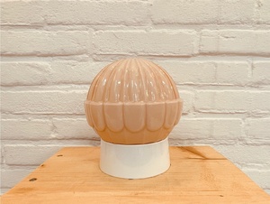 Vintage Thabur plafondlamp roze - nr 1