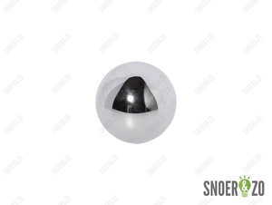 Kogel chroom 40 mm met 1 gat binnendraad M10X1
