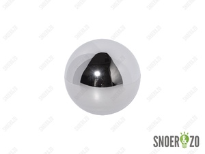 Kogel chroom 50 mm met 1 gat binnendraad M10X1