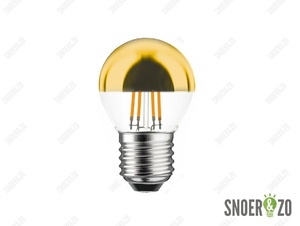 SPL LED filament kogel kopspiegellamp 4W E27 goud dimbaar