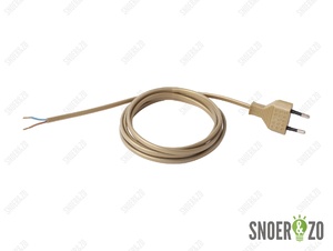 Aansluitsnoer goud 2 meter
