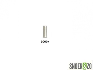 Adereindhuls ongeïsoleerd 0.75MM² ( zak 1000 stuks )