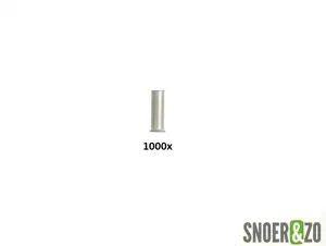 Adereindhuls ongeïsoleerd 0.75MM² ( zak 1000 stuks )