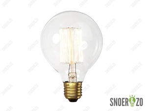 Calex kooldraadlamp globe 95mm helder 40W E27