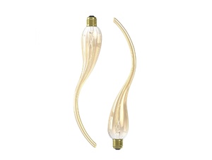 Calex Lamda LED lampen set 2-stuks 4W E27 goud 2100K dimbaar