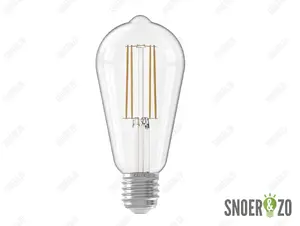 Calex LED filament edison ST64 4.5W E27 helder dimbaar