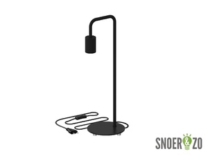 Calex U-Line tafellamp mat zwart E27 Calex U-Line tafellamp mat zwart E27