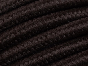 Donkerbruin strijkijzersnoer - 2 aderig