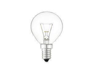 Gloeilamp kogel 25W E14 helder