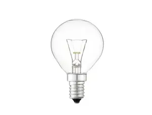 Gloeilamp kogel 25W E14 helder