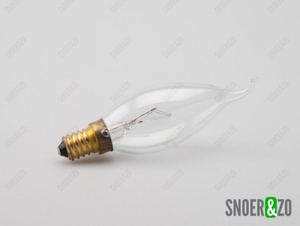 Gloeilamp tipkaars 15W E14 helder Gloeilamp tipkaars 15W E14 helder