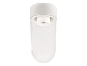 Ifö Electric Classic Stallglass plafondlamp porselein wit - helder glas - E27