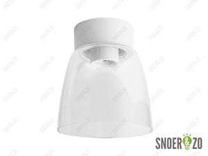 Ifö Electric plafondlamp open klara porselein wit helder glas E27