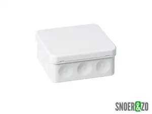 Kabeldoos wit IP55 100x100x46mm
