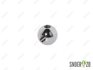 Kogel chroom 30 mm met haaks gat binnendraad M10X1