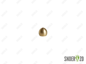 Kogel messing 14 mm met 1 gat binnendraad M10X1
