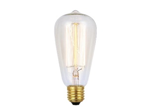 Kooldraadlamp edison ST64 helder 60W E27