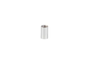 Koppelstuk chroom binnendraad M10x1 - lengte 14 mm
