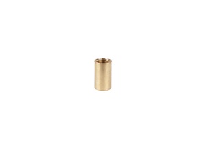 Koppelstuk messing binnendraad M10x1 - lengte 16 mm