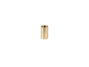 Koppelstuk messing binnendraad M10x1 - lengte 30 mm