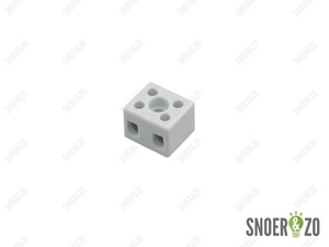 Kroonsteen porselein 2 polig Kroonsteen porselein 2 polig