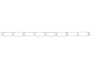 Lamp ketting wit 39x16mm