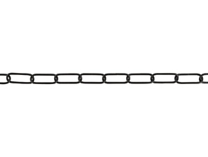 Lamp ketting zwart 39x16mm