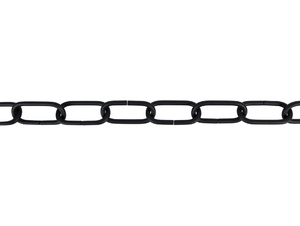 Lamp ketting zwart 55x24mm