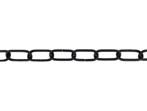 Lamp ketting zwart 55x24mm