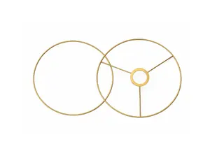 Lampenkap ringen set voor ronde kap
