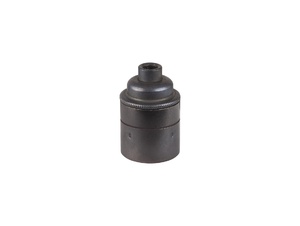 Metalen fitting E27 industrial donker brons