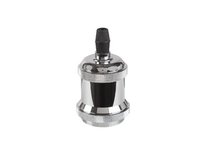 Metalen fitting E27 retro chroom