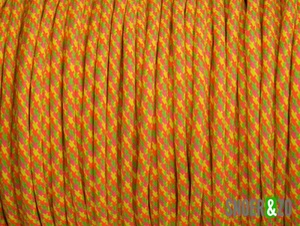 Neon strijkijzersnoer - mix motief - 2 aderig