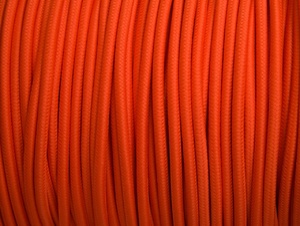 Oranje strijkijzersnoer - 2 aderig