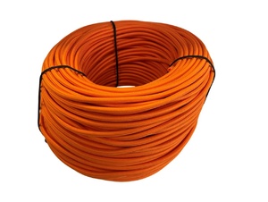 Oranje strijkijzersnoer - rol 100 meter