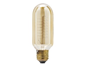 Philips kooldraadlamp buis T45 goud 40W E27 - EV Philips kooldraadlamp buis T45 goud 40W E27 - EV