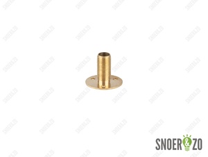 Plaatnippel messing lang M10X1 Plaatnippel messing lang M10X1