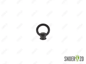 Ringnippel zwart 30 mm - M10x1 binnendraad