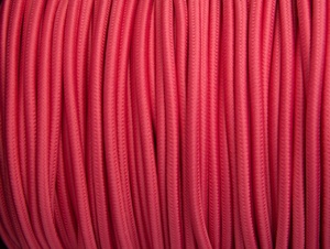 Roze strijkijzersnoer - 2 aderig
