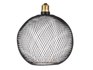 Segula LED Floating Cage Globe 300 mm 6W 2200K zwart