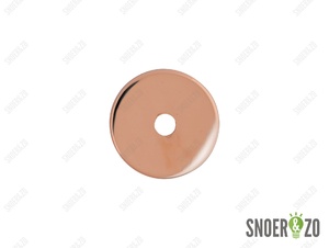 Sier afdekplaat cilinder rood koper - 7 cm Sier afdekplaat cilinder rood koper - 7 cm