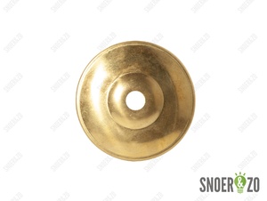 Sier afdekplaat deco messing - 6.5 cm Sier afdekplaat deco messing - 6.5 cm